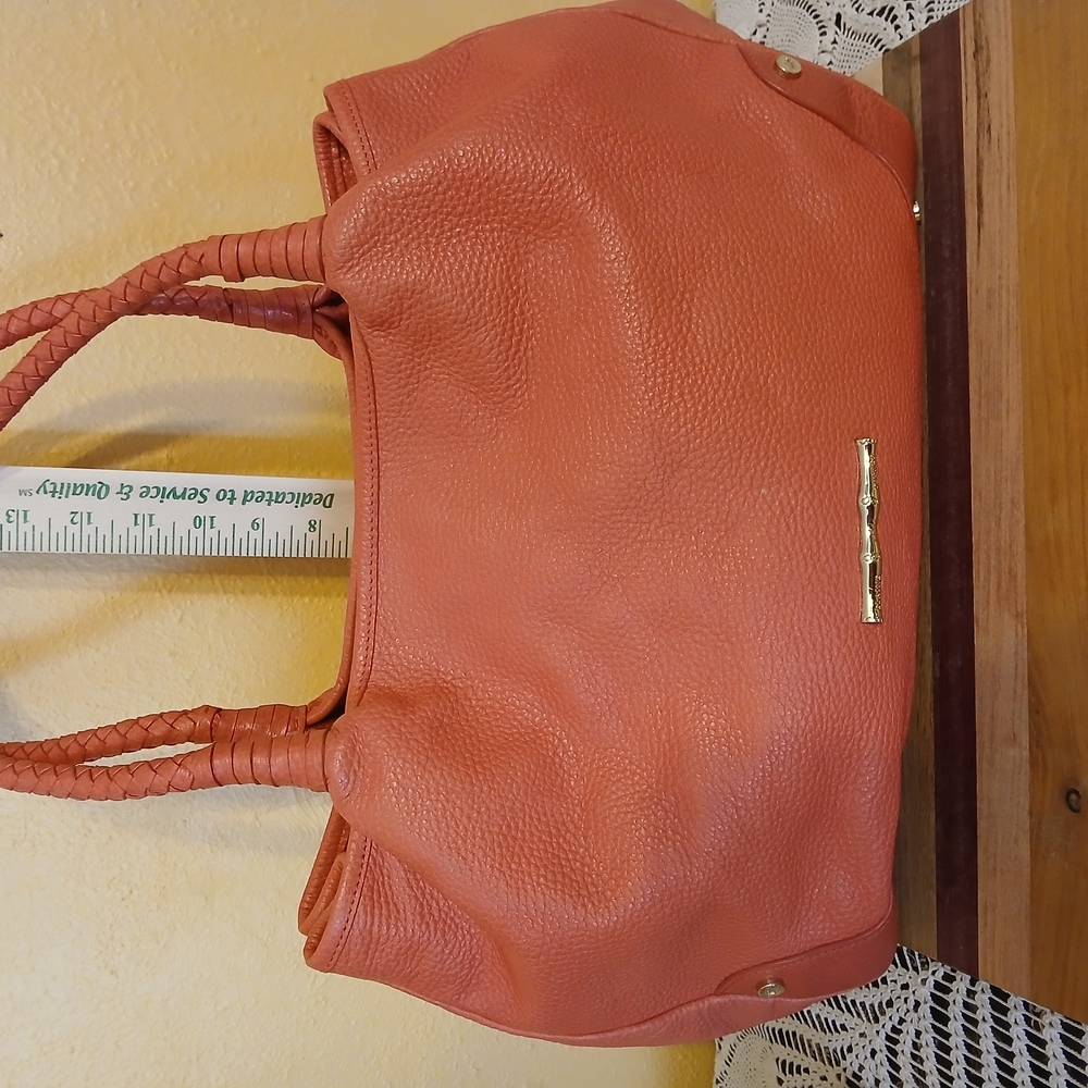 Elegant Coral Handbag